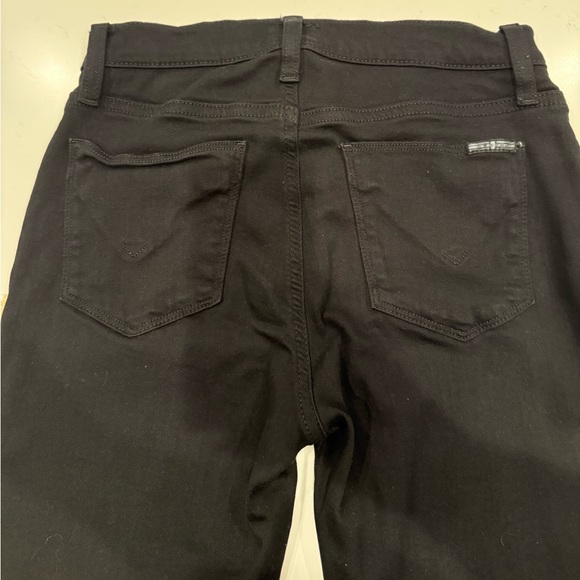 Hudson Jeans Natalie Super Skinny Black Denim Ankle Jeans Size 26 - Picture 7 of 10